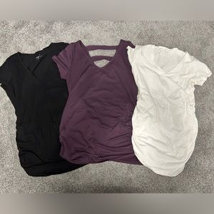 Maternity Fitted T-Shirt Bundle - Small